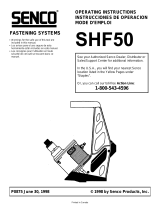 Senco SHF50 Manual de usuario
