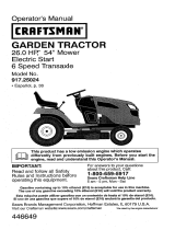 Craftsman 917.25024 Manual de usuario