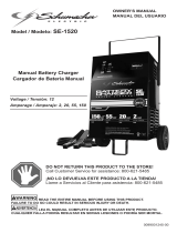 Schumacher Electric SE-1520 El manual del propietario