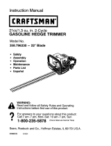 Craftsman 358796330 El manual del propietario