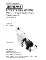 Craftsman 675 Series El manual del propietario