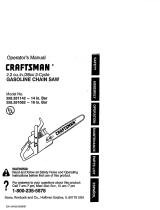 Craftsman 358.351062 El manual del propietario