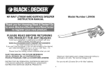 Black & Decker LSW36 TYPE 2 El manual del propietario