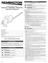 Remington RM4522TH Instrucciones de operación