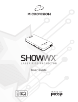 MicroVision ShowWX Guía del usuario
