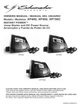 Schumacher Electric XP500 El manual del propietario