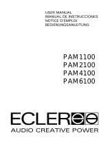 Ecler PAM300 Manual de usuario