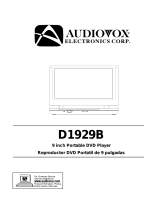 Audiovox D1929B Manual de usuario