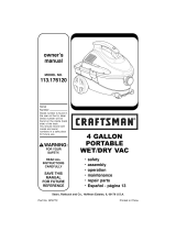Craftsman 113.176120 El manual del propietario