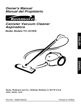 Kenmore 24195 - Magic Canister Vacuum El manual del propietario