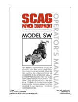 Scag Power Equipment SW Belt Drive Manual de usuario