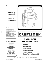 Craftsman 113.179255 El manual del propietario