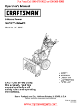 Craftsman 247.88790 Manual de usuario