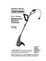 Craftsman Weedwacker 172.74536 Manual de usuario