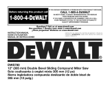 DeWalt DWS780 TYPE 20 El manual del propietario