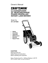 Craftsman 917.377050 El manual del propietario