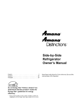 Amana DRS2662AW El manual del propietario