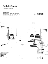 Bosch HBL8461UC/01 Guía de instalación