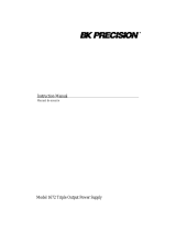 B & K Precision 1672 Manual de usuario