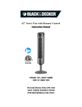 Black & Decker BDTF-4200R 120V AC 60HZ 55W Manual de usuario