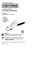 Craftsman 358.341150 El manual del propietario