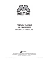 Mi-T-M PORTABLE ELECTRIC AIR COMPRESSOR Manual de usuario