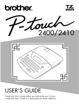 Brother 2400 Manual de usuario