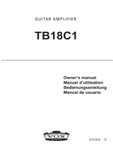 Vox TB18C1 El manual del propietario