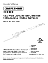 Craftsman 320.74905 Manual de usuario