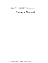 Dell 1800MP Manual de usuario