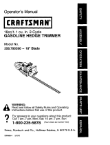 Craftsman 358.795390 El manual del propietario