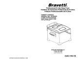 Euro-Pro Bravetti F1100B Manual de usuario