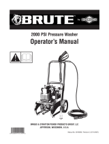 Brute Pressure Washer Manual de usuario