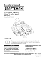 Craftsman 247.203721 Manual de usuario