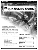 Maytag PYE/G4500 Manual de usuario