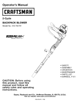 Craftsman INCREDI.PULL 316.794791 Manual de usuario
