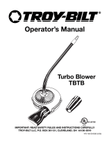 MTD TBTB Manual de usuario
