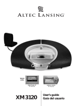 Altec Lansing XM3120 Manual de usuario