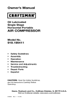 Craftsman 919.195411 El manual del propietario