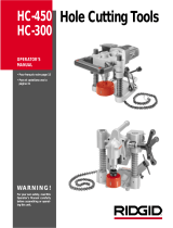 RIDGID HC-300 Manual de usuario