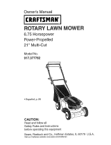 Craftsman 917.377782 El manual del propietario