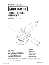 Craftsman 172.11502 Manual de usuario