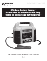 Wagan 900 Amp Battery Jumper Manual de usuario