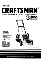 Craftsman 917.378571 El manual del propietario