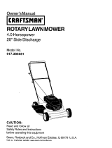 Craftsman 917.386081 El manual del propietario