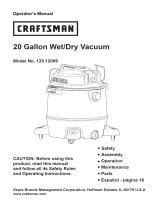 Craftsman 12512009 El manual del propietario
