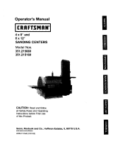 Craftsman 351215080 El manual del propietario