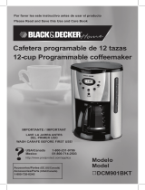 Black and Decker Appliances DCM900B Manual de usuario