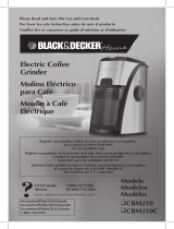 Black & Decker CBM210C Manual de usuario