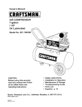 Craftsman Air Compressor Manual de usuario